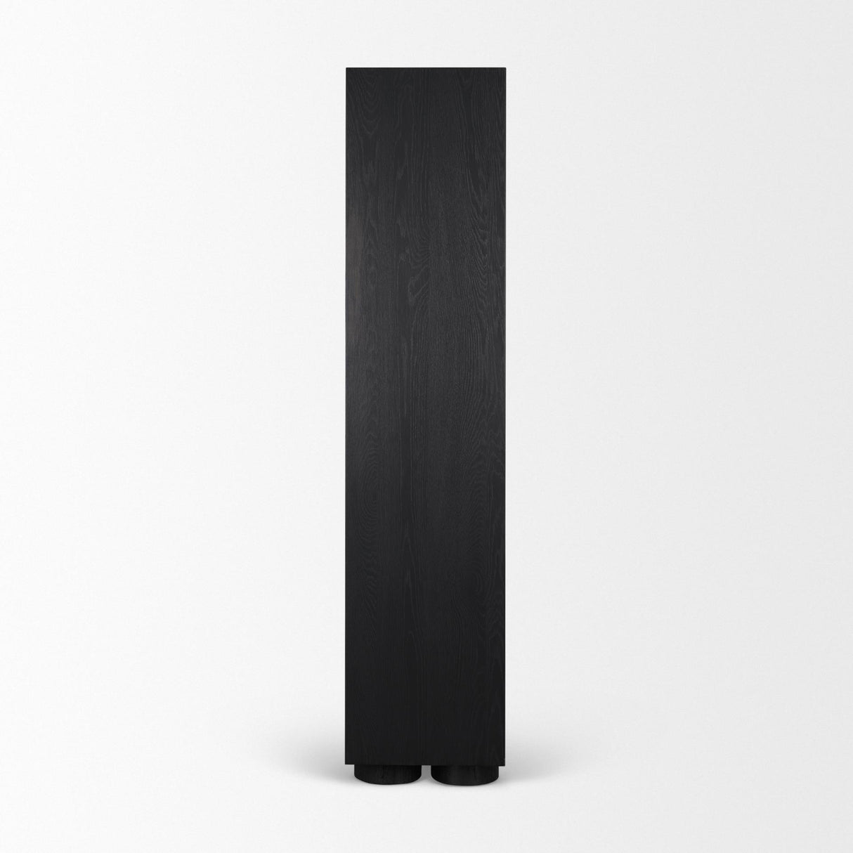 Mercana Tabor Natural Wood w/ Black Oak Frame Bookcase