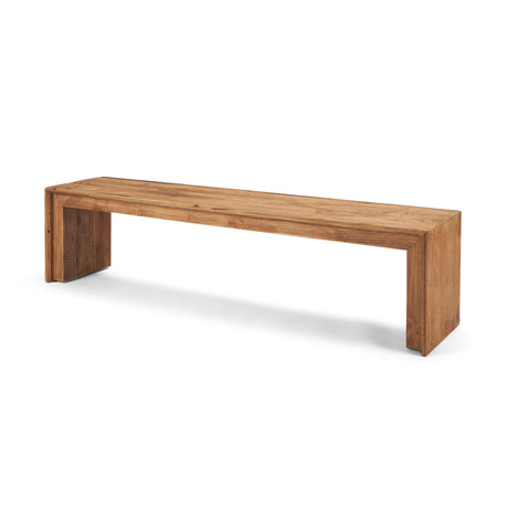 Mercana Tahira Rectangular Recycled Wooden Bench