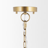 Mercana Thad 4-Light Natural Woven Rattan Dome Chandelier