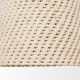 Mercana Tosha 1-Light Cotton Rope Bell Pendant