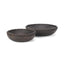 Mercana Wendell Dark Brown Wood w/ Wood Beads Round Bowls