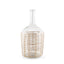 Mercana Troian Large Rattan Wrapped Glass Bottle