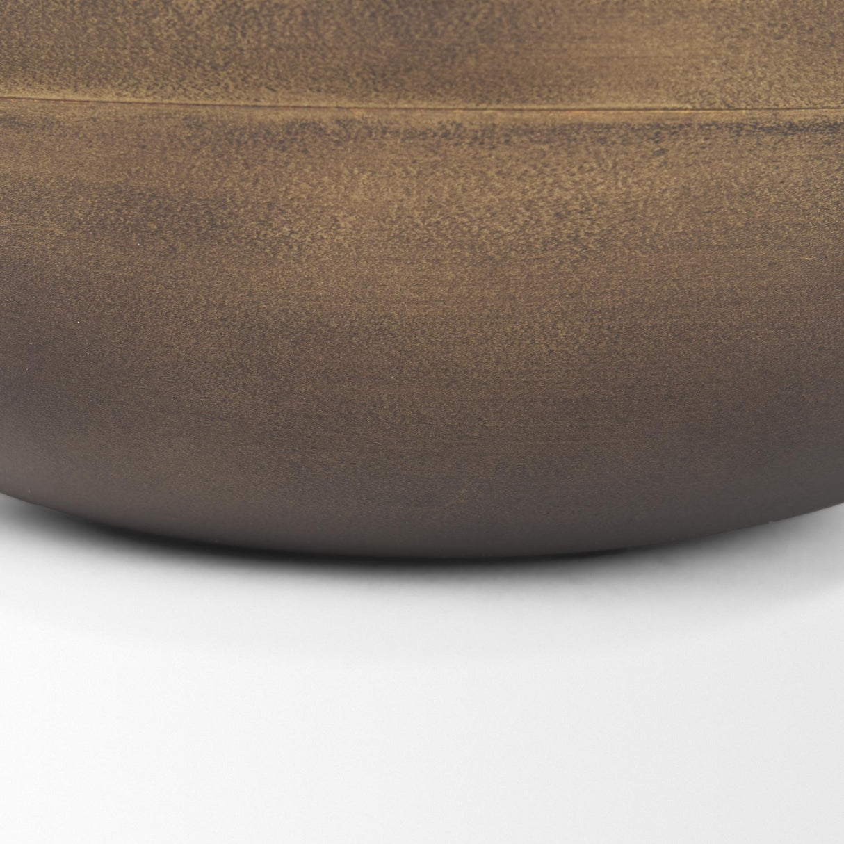 Mercana Tomiko Decorative Brass Finished Cast Aluminum Round Bowls