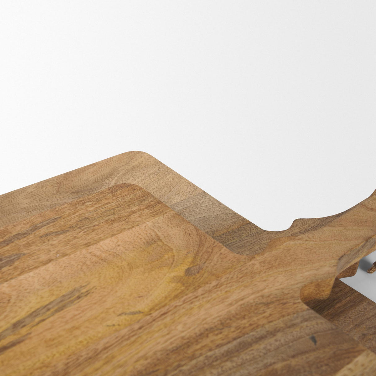 Mercana Khana Natural Solid Wood Square Serving Boards