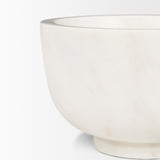 Mercana Katora Small Premium Solid White Marble Bowl