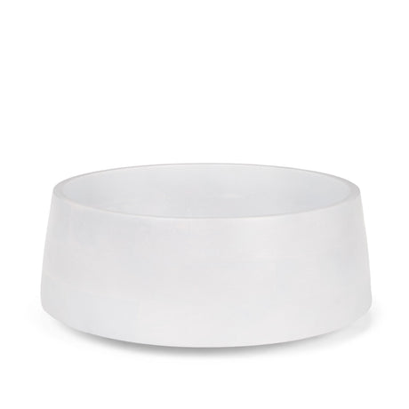 Mercana Kadara White Washed Solid Wood Decorative Bowl