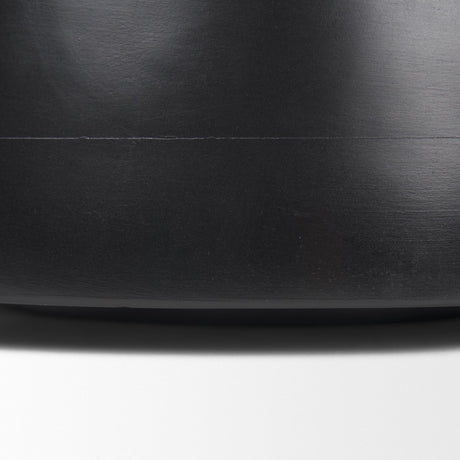 Mercana Kadara Black Solid Wood Decorative Bowl