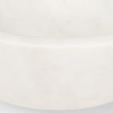 Mercana Katora Large Premium Solid White Marble Bowl