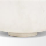 Mercana Katora Large Premium Solid White Marble Bowl