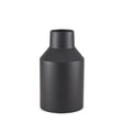 Mercana Tosca Small Matte Black Metal Vase