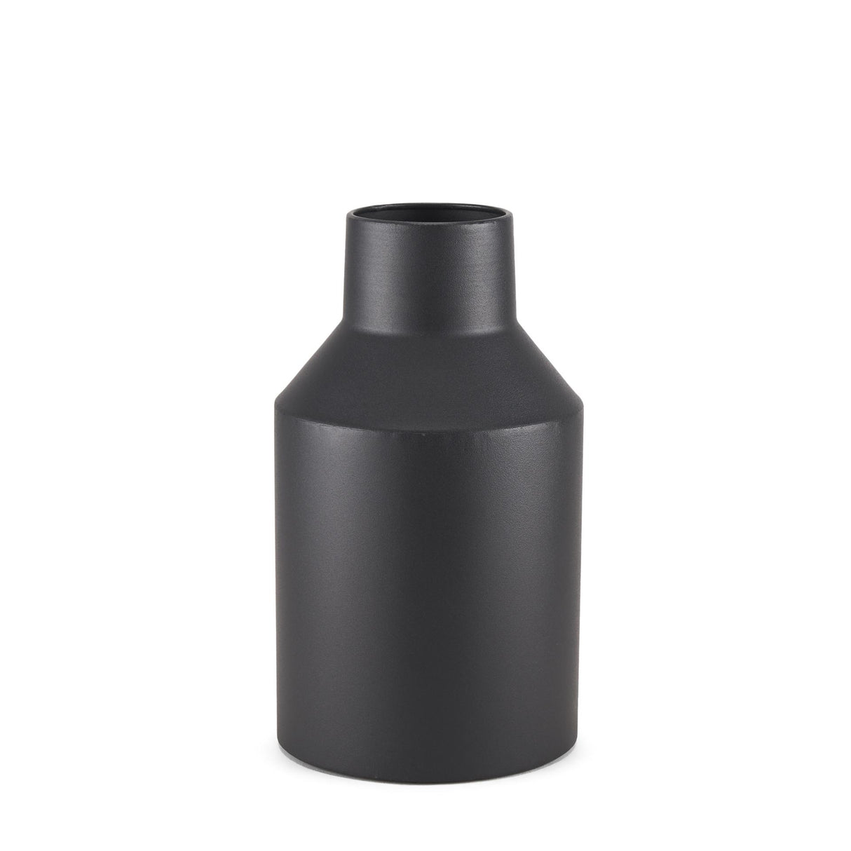 Mercana Tosca Small Matte Black Metal Vase
