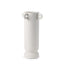 Mercana Dylan Tall Textured Off White w/ Handles Ceramic Vase