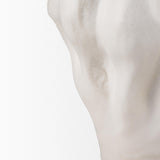 Mercana Vanna Sculptural Cream Glazed Ceramic Vase