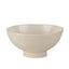 Mercana Tyren Cream Glazed Decorative Round Ceramic Bowl