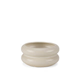 Mercana Twyla Short Cream Glazed Ring Pot