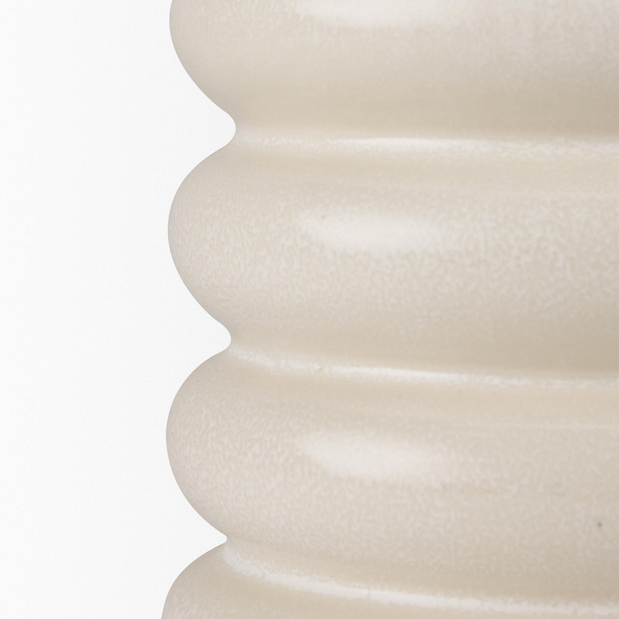 Mercana Twyla Tall Cream Glazed Ring Pot