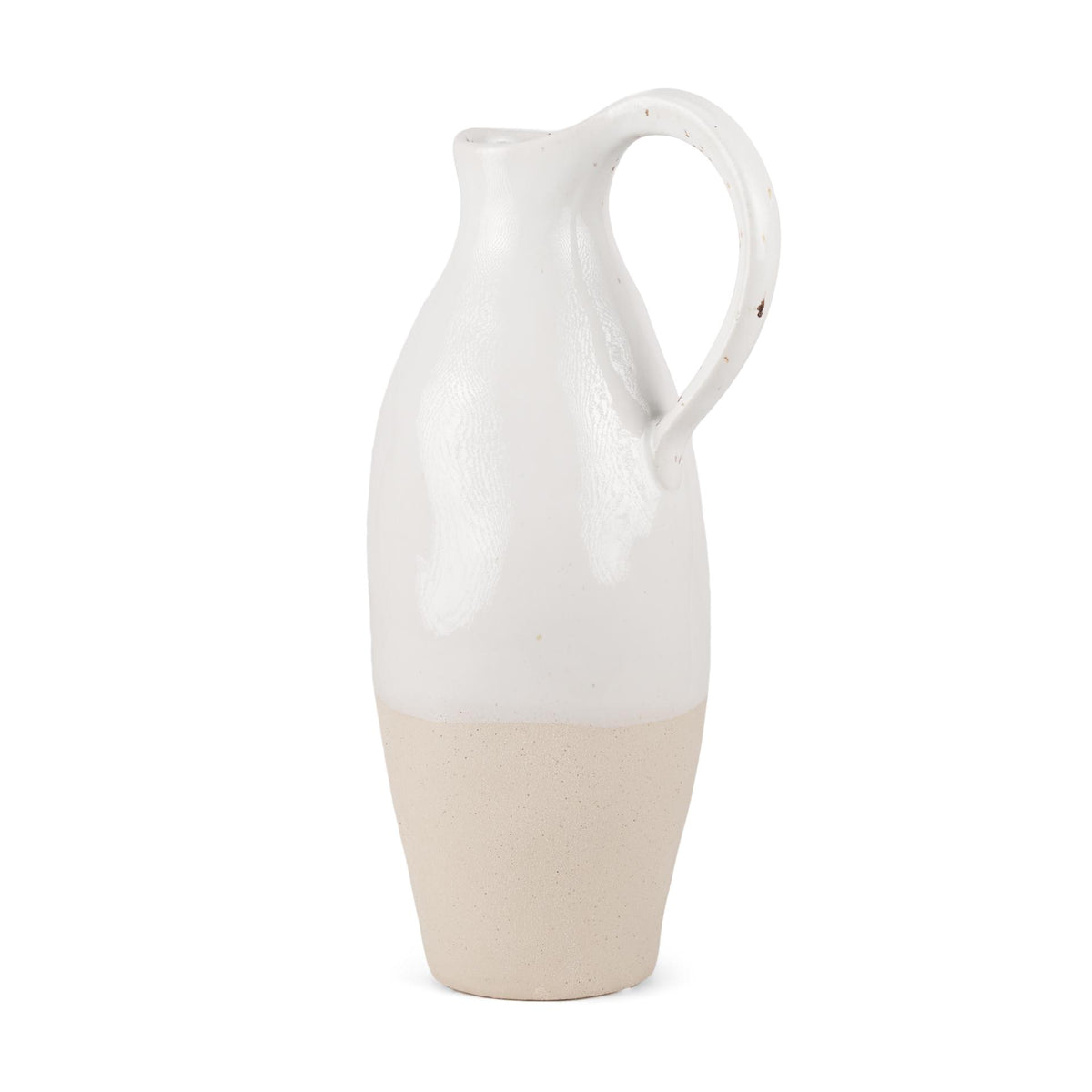 Mercana Valora Black Speckled Cream w/ Light Beige Ceramic Jug