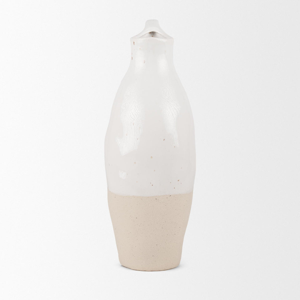 Mercana Valora Black Speckled Cream w/ Light Beige Ceramic Jug