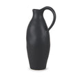 Mercana Valora Matte Black Ceramic Jug
