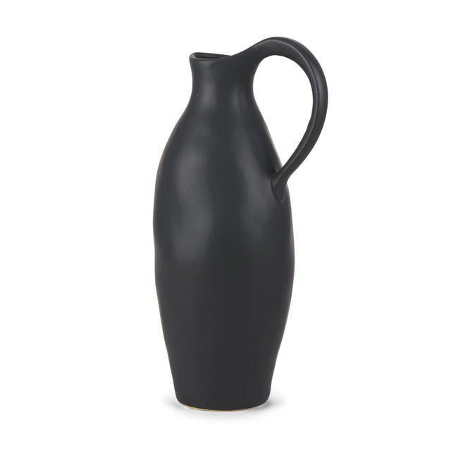 Mercana Valora Matte Black Ceramic Jug