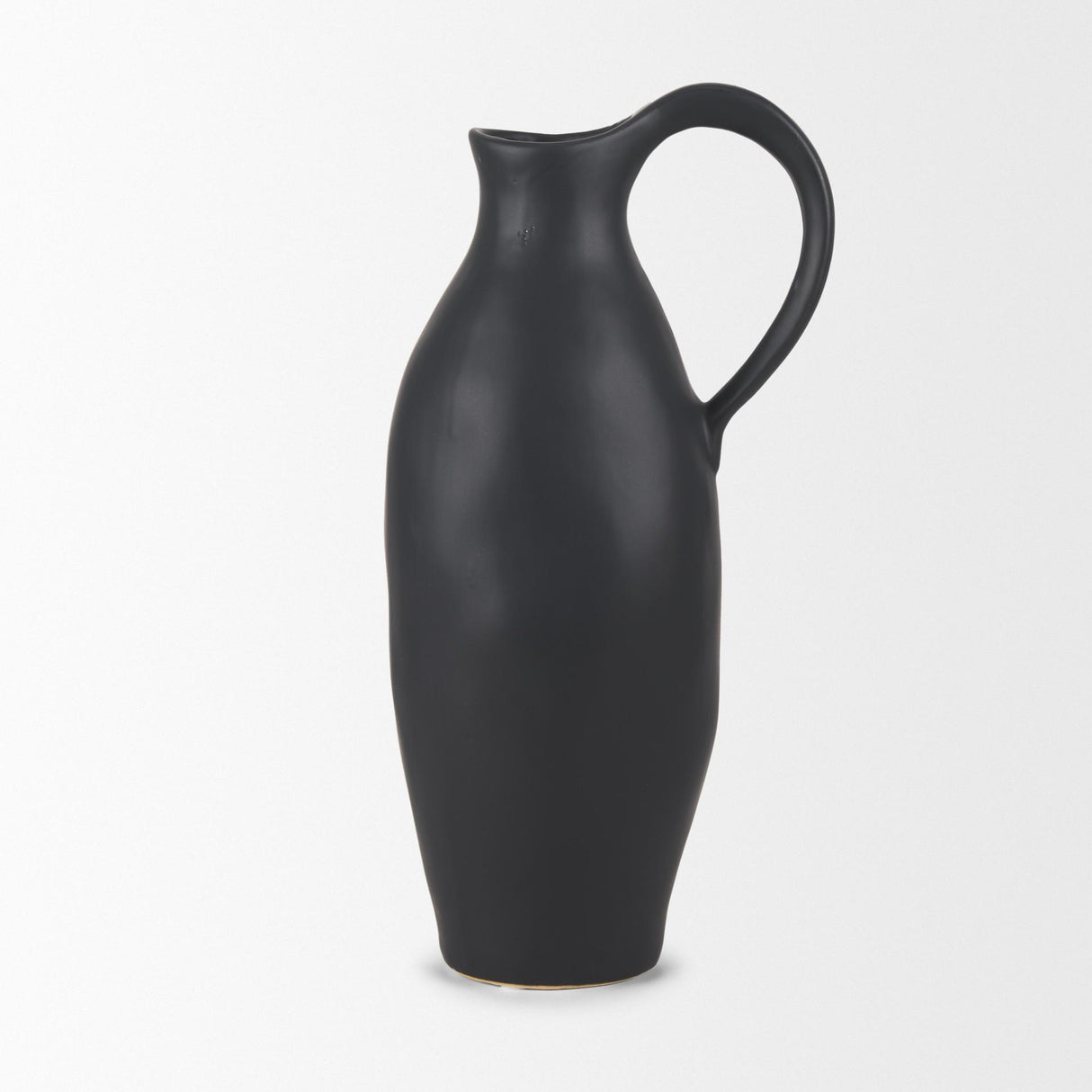 Mercana Valora Matte Black Ceramic Jug