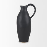 Mercana Valora Matte Black Ceramic Jug