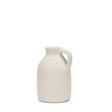 Mercana Tyrus Medium Textured Matte White w/ Speckling Ceramic Vase
