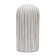 Mercana Ummi Tall Off White w/ Gray-Brown Antiquing Ceramic Floor Vase
