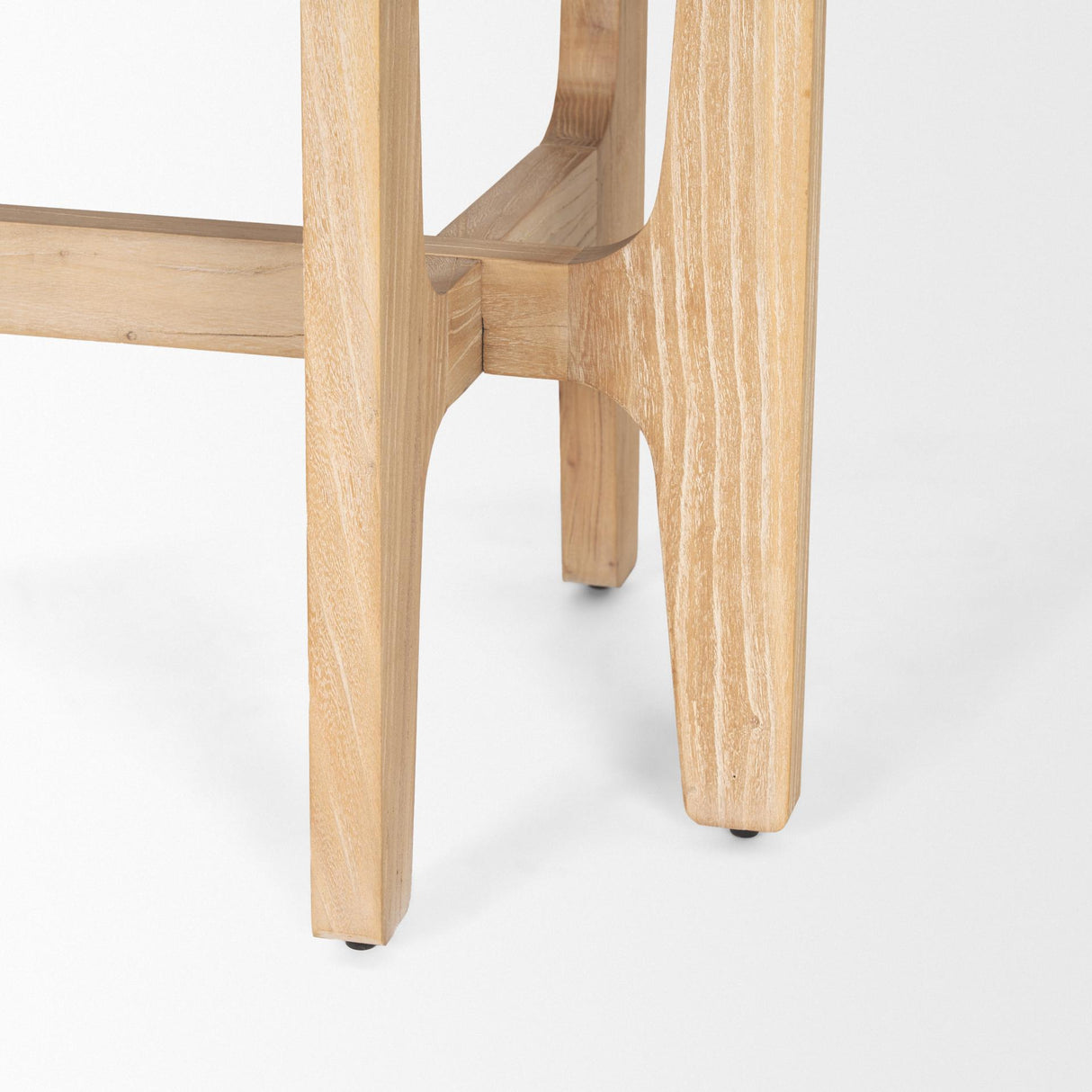 Mercana Taylin Light Brown Solid Wood Desk