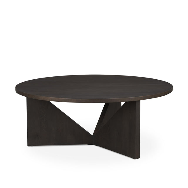 Mercana Tarro Brown Wood w/ Triangle Legs Coffee Table