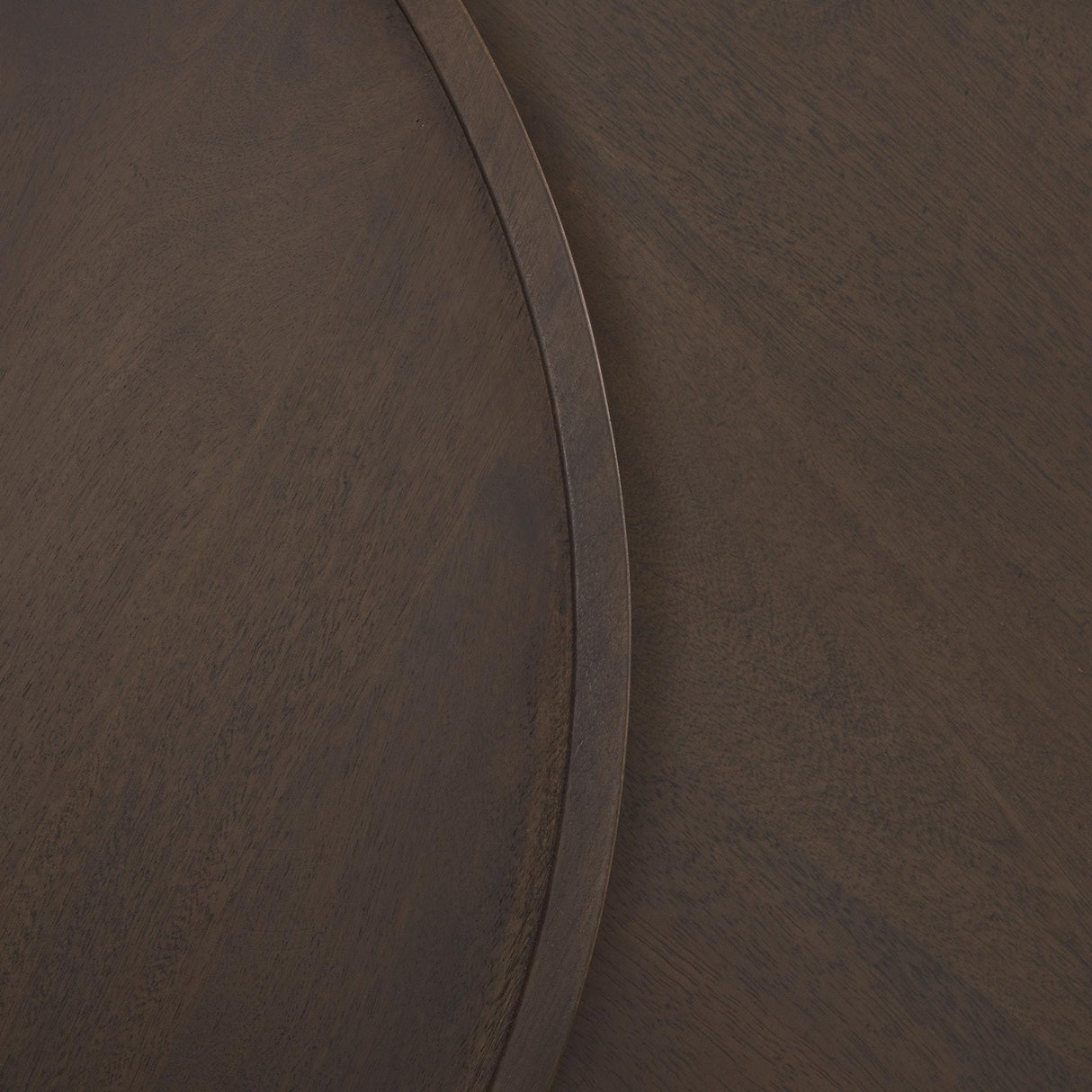 Mercana Takoda Dark Brown Wood Tapered Drum Nesting Coffee Tables