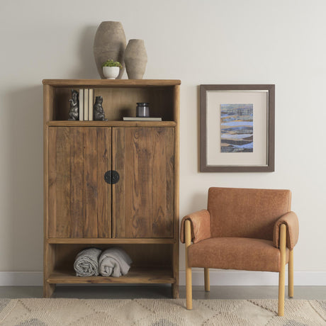 Mercana Wayde Curio Cabinet Recycled Pine