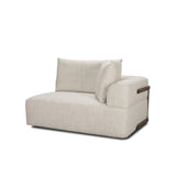 Mercana Warner Oatmeal 3 Piece Sofa Set W/Corner Piece