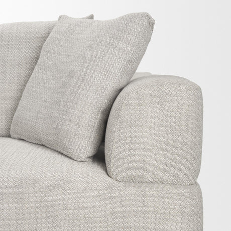 Mercana Warner Gray 2 Piece Long Sofa Set