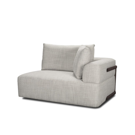 Mercana Warner Gray 3 Piece Sofa Set w/Corner Piece