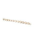 Mercana Varamala Beige Paper Mache Sphere Garland