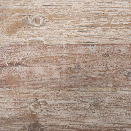 Mercana McArthur Whitewash Reclaimed Wood Console Table