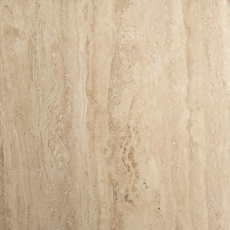 Mercana Wade Travertine Marble w/ Matte Black Metal Coffee Tables