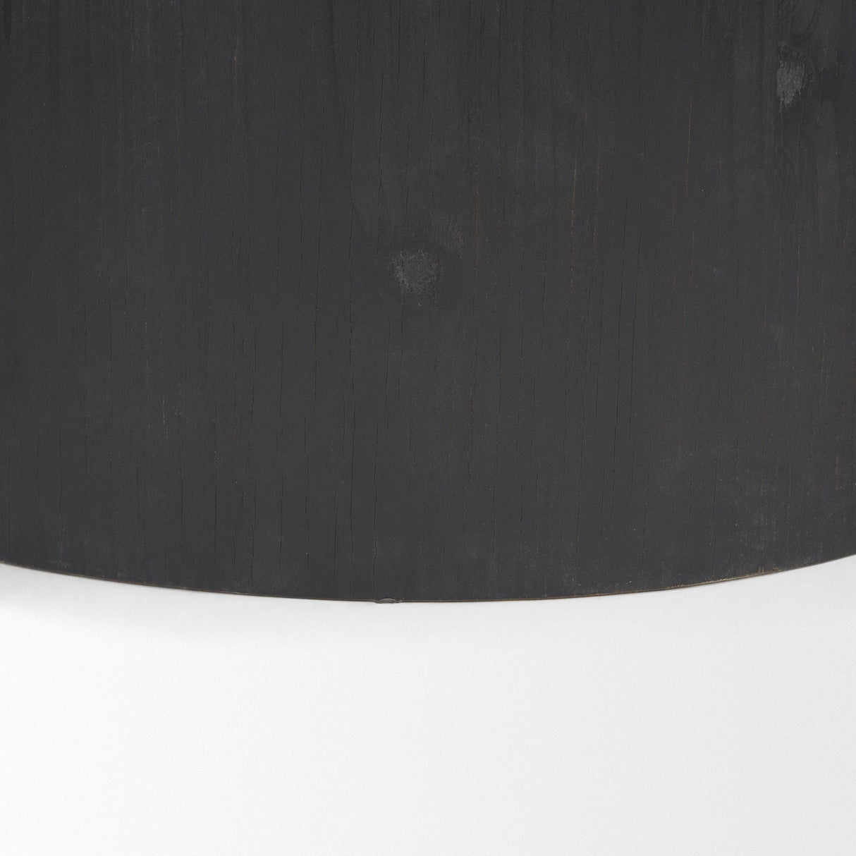 Mercana Wenopa Matte Black Wood w/ Natural Jute Accent Tables