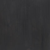 Mercana Wenopa Matte Black Wood w/ Natural Jute Accent Tables