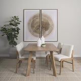 Mercana Welborn 72" Light Brown Wood Rectangular Dining Table