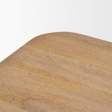 Mercana Welborn 72" Light Brown Wood Rectangular Dining Table