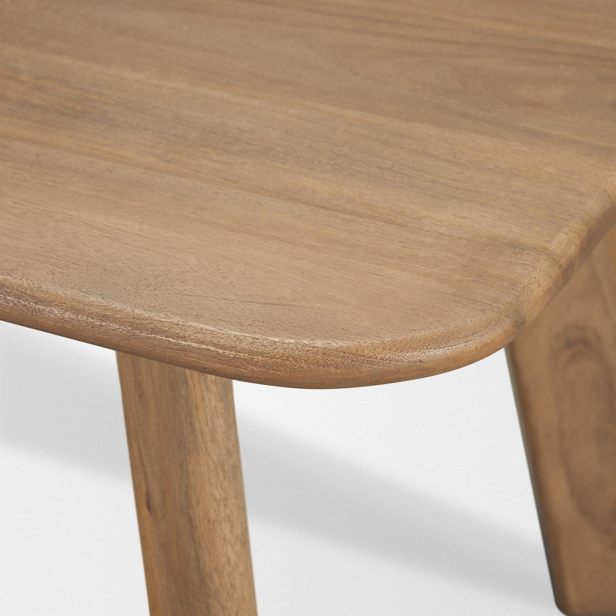 Mercana Welborn 72" Light Brown Wood Rectangular Dining Table