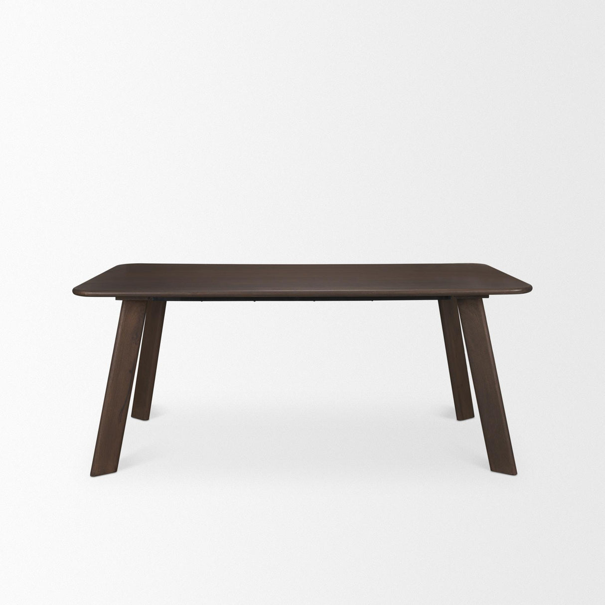 Mercana Welborn 72" Dark Brown Wood Rectangular Dining Table
