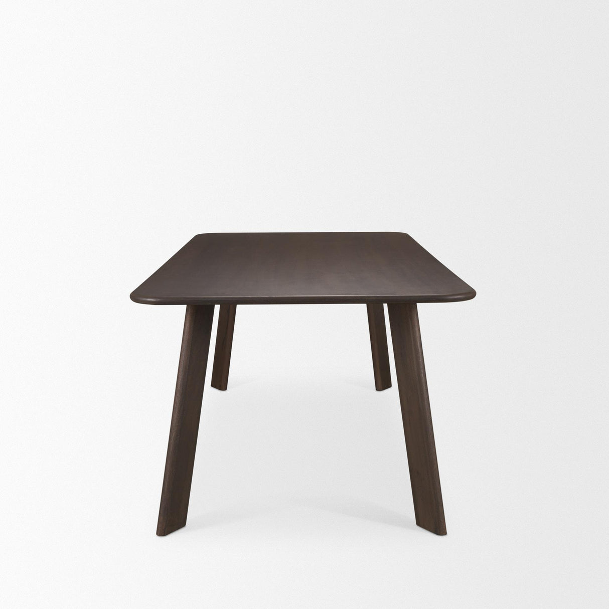 Mercana Welborn 72" Dark Brown Wood Rectangular Dining Table