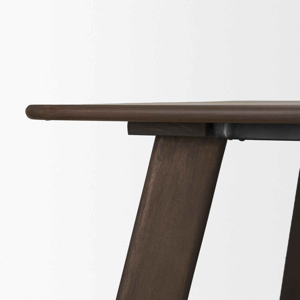 Mercana Welborn 72" Dark Brown Wood Rectangular Dining Table