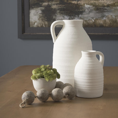 Mercana Varamala Dark Beige Paper Mache Sphere Garland