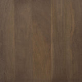 Mercana Baron Dark Brown Solid Wood w/ Antique Knobs 2-Door Accent Cabinet