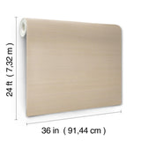 Ronald Redding Designs Abaca Weave Beige Wallpaper