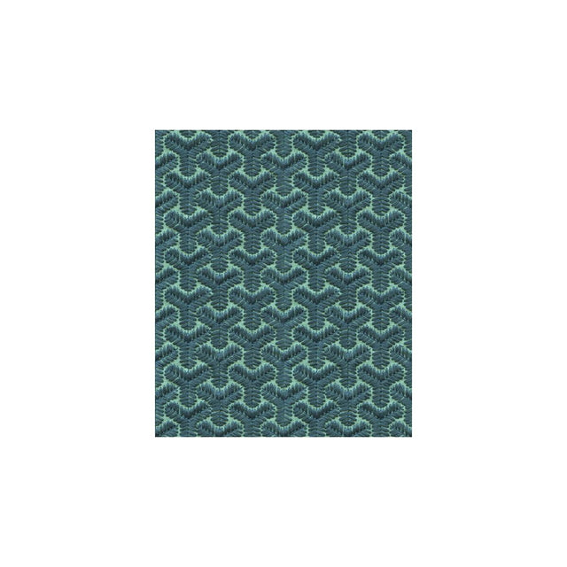 Lee Jofa CHENGTUDOOR EMB BLUE/AQUA Fabric